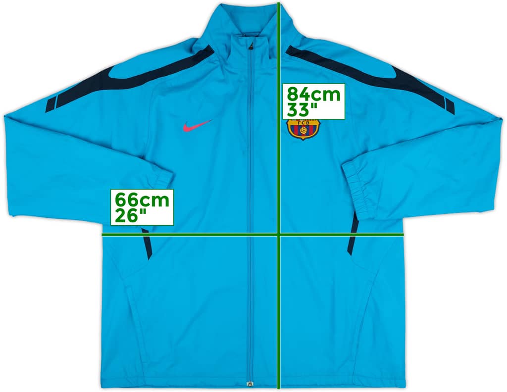 2010-11 Barcelona Nike Track Jacket - 8/10 - (XL)