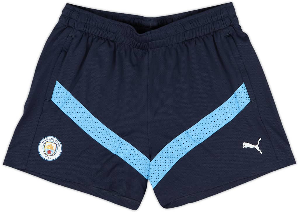 2022-23 Manchester City Puma Training Shorts - 10/10 - (L)