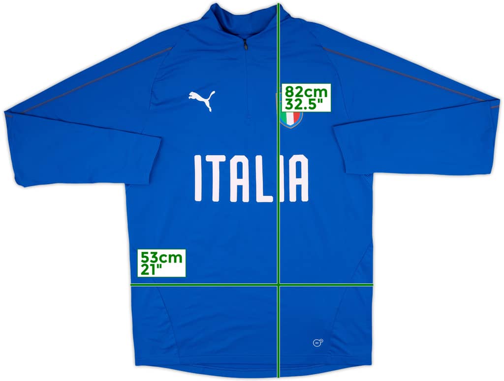 2017-18 Italy Puma Sweat Top - 6/10 - (L)