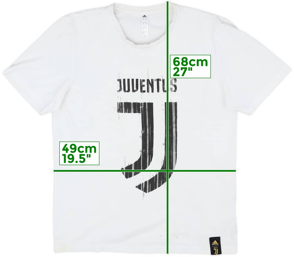2018-19 Juventus Cotton Tee - 8/10 - (M)