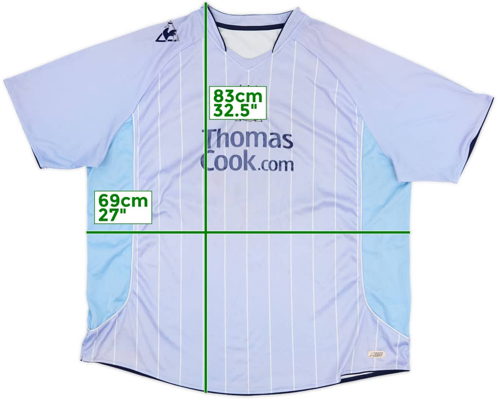 2007-08 Manchester City Home Shirt - 4/10 - (4XL)