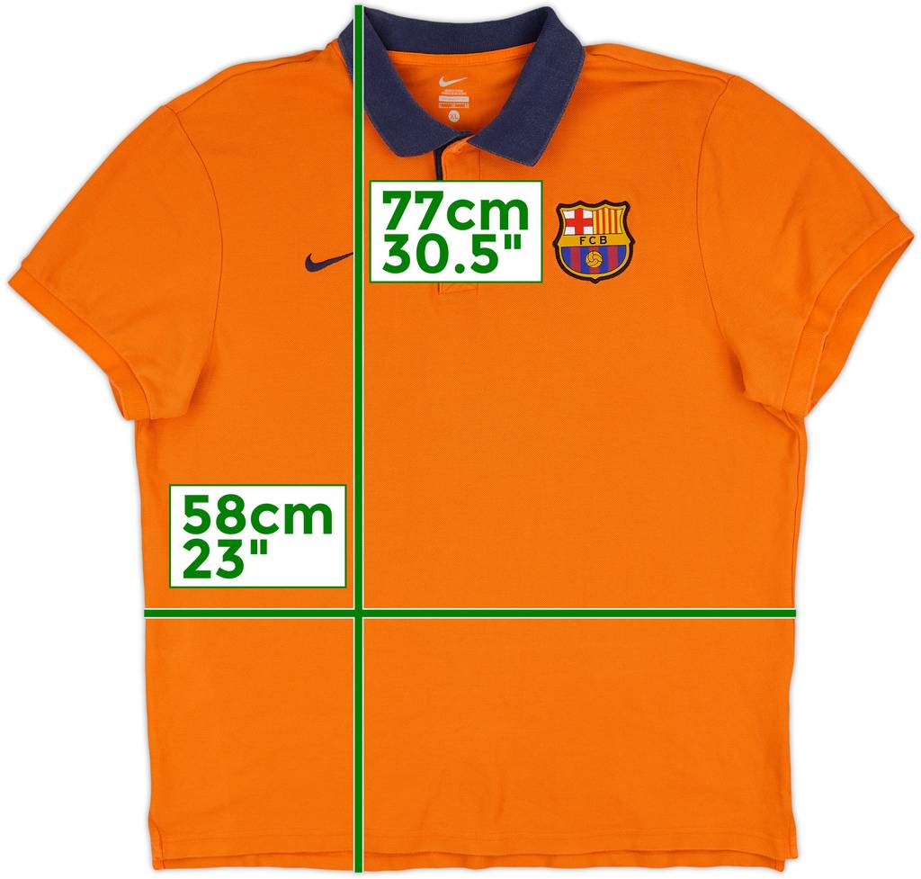 2012-13 Barcelona Nike Polo Shirt - 8/10 - (XL)