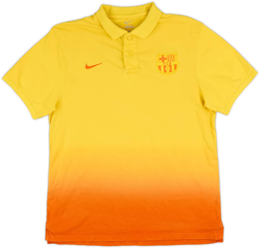 2012-13 Barcelona Nike Polo Shirt - 6/10 - (L)
