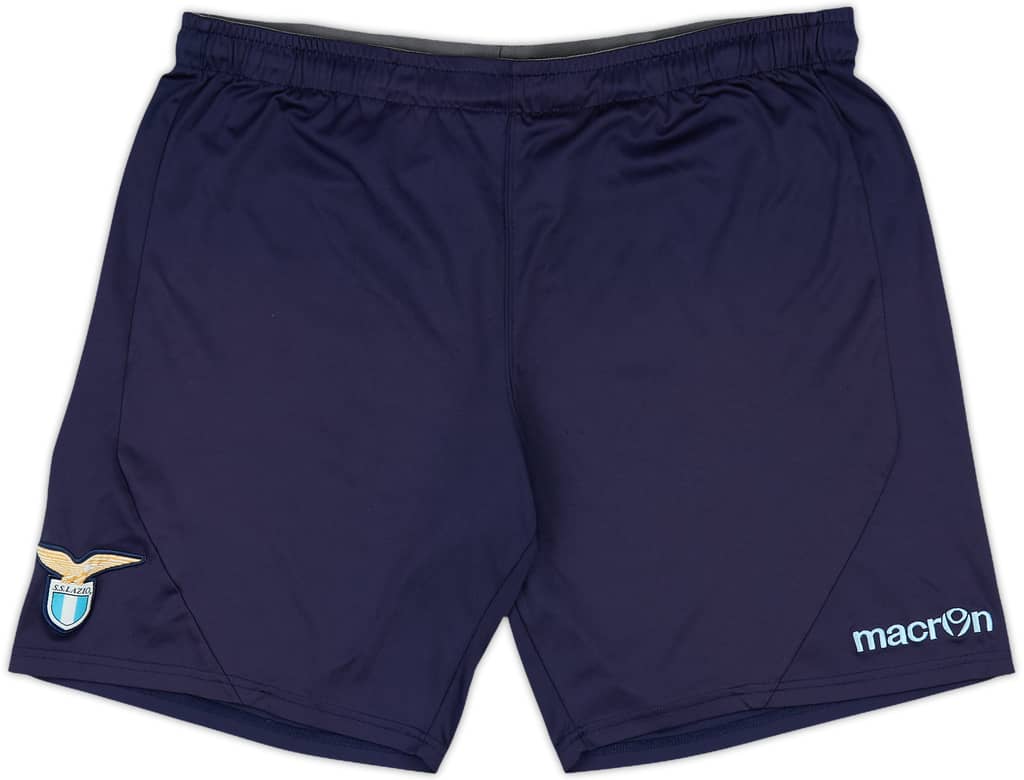 2015-16 Lazio Macron Training Shorts - 8/10 - (L)