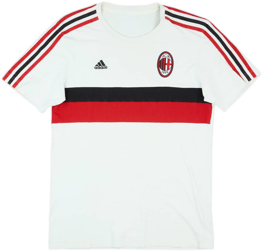 2012-13 AC Milan adidas Cotton Tee - 5/10 - (M)