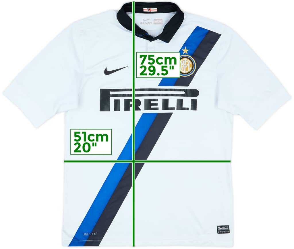 2011-12 Inter Milan Away Shirt - 5/10 - (XL)
