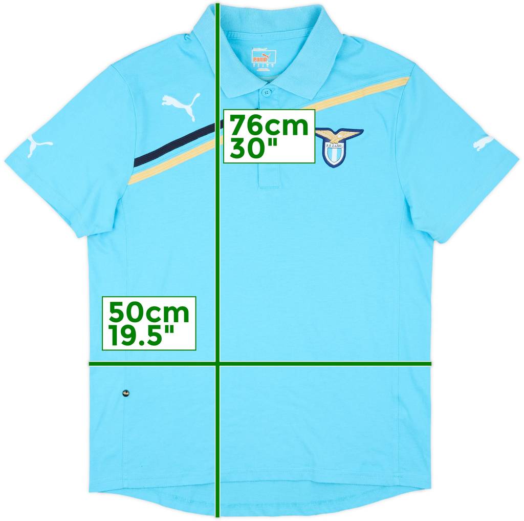 2011-12 Lazio Puma Polo Shirt - 8/10 - (M)