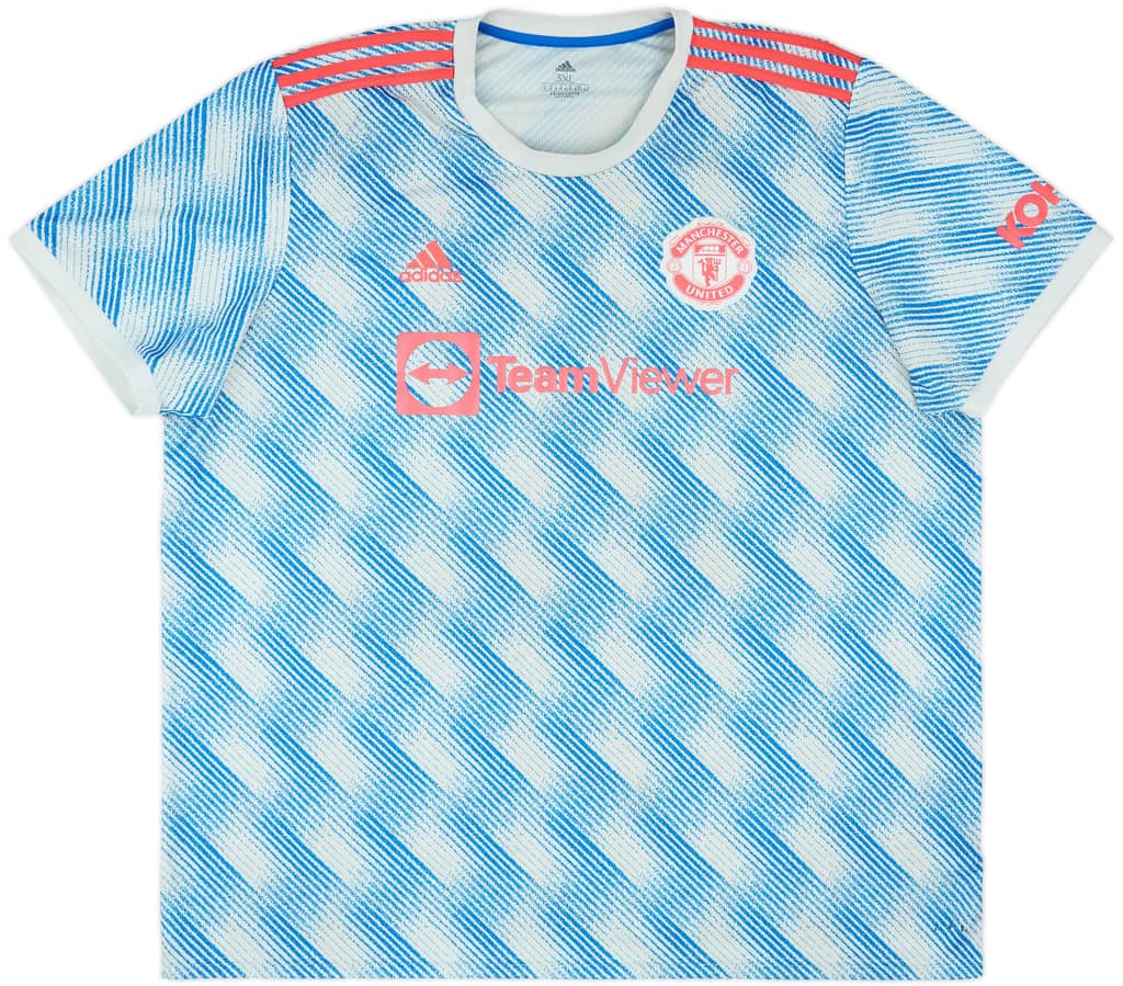 2021-22 Manchester United Away Shirt - 5/10 - (3XL)