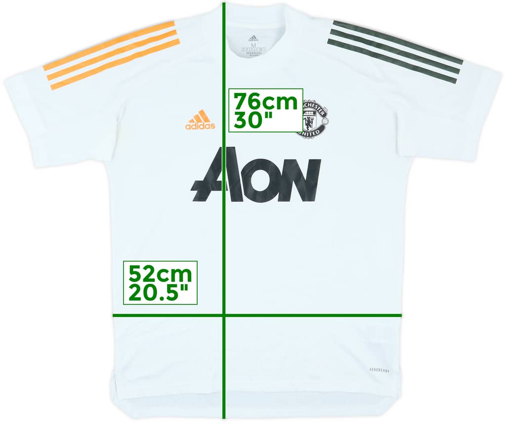 2020-21 Manchester United adidas Training Shirt - 5/10 - (M)