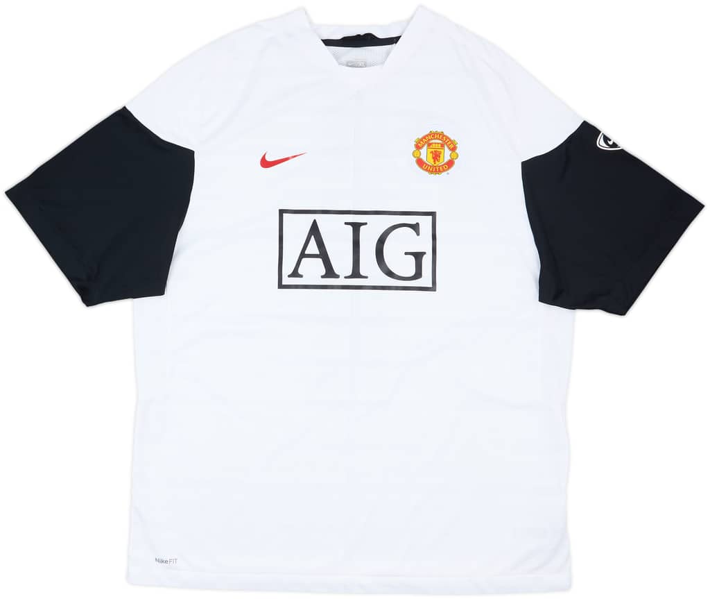 2009-10 Manchester United Nike Training Shirt - 8/10 - (XL)