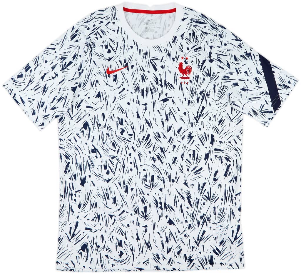 2020-21 France Nike Training Shirt - 8/10 - (L)
