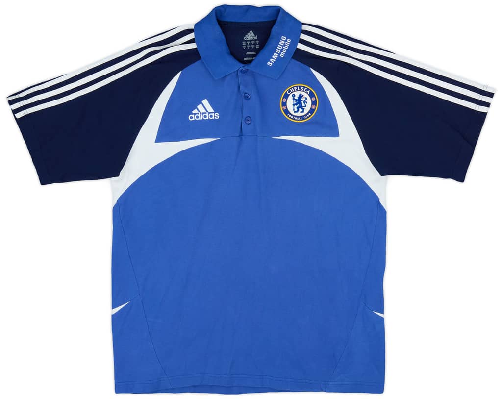2007-08 Chelsea adidas Polo Shirt - 8/10 - (M)