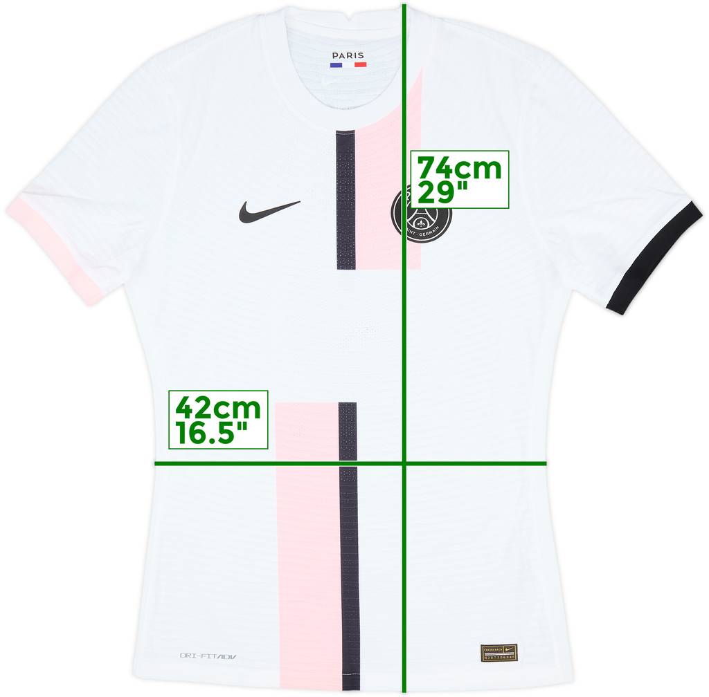 2021-22 Paris Saint-Germain Player Issue Away Shirt - 9/10 - (M)