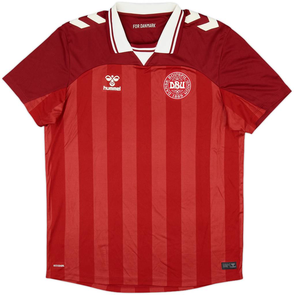 2025-26 Denmark Home Shirt - 10/10 - (L)