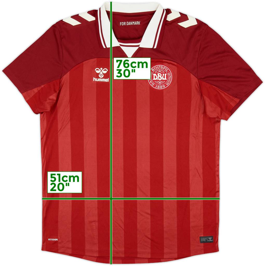 2025-26 Denmark Home Shirt - 10/10 - (L)
