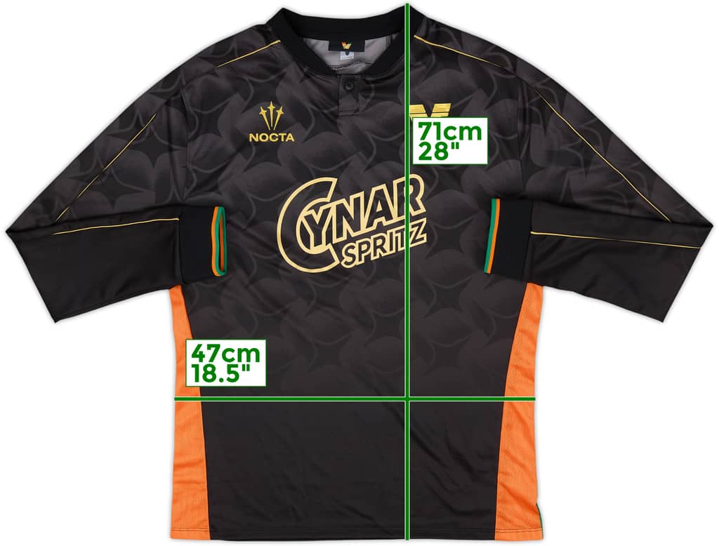 2024-25 Venezia Authentic Home L/S Shirt - 9/10 - (L)