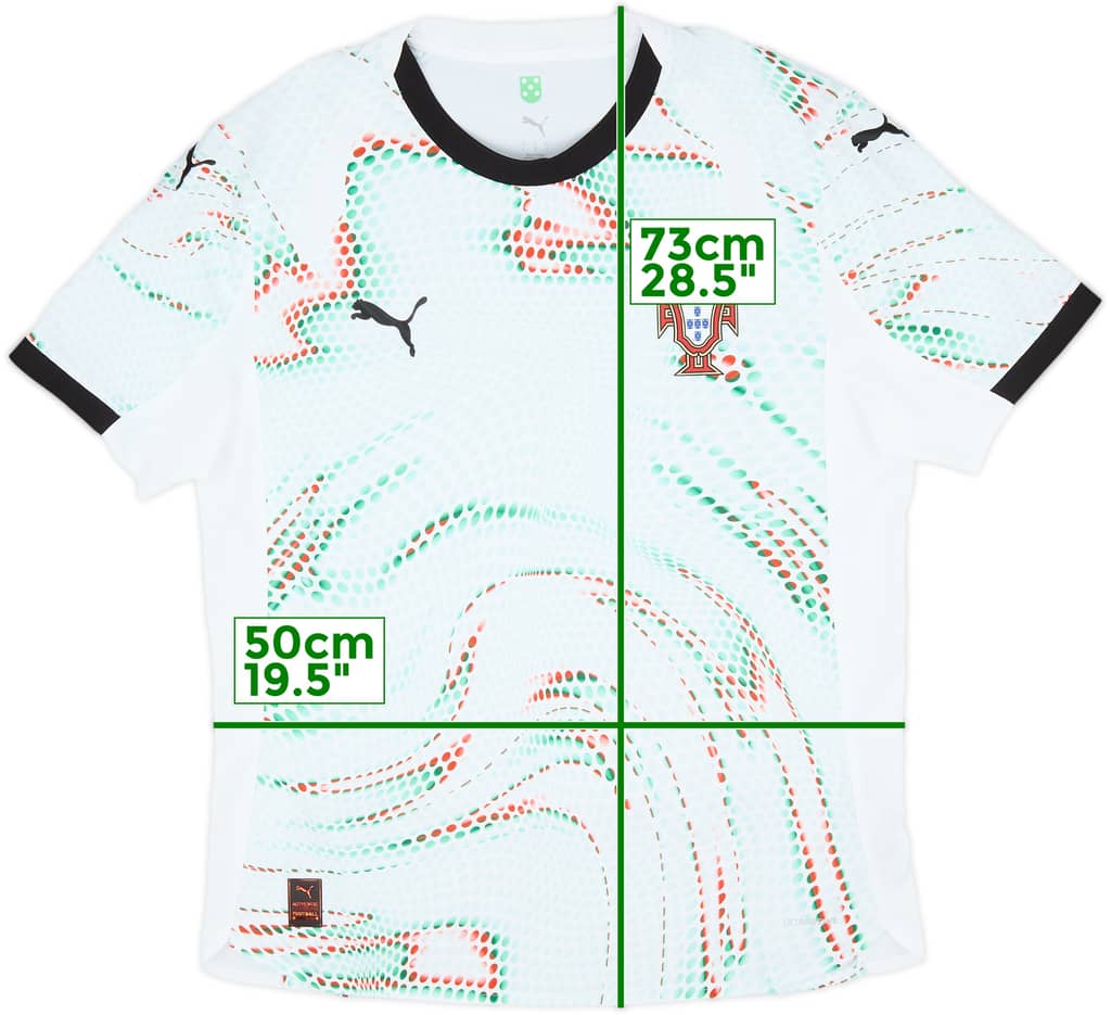 2025-26 Portugal Authentic Away Shirt - 8/10 - (L)