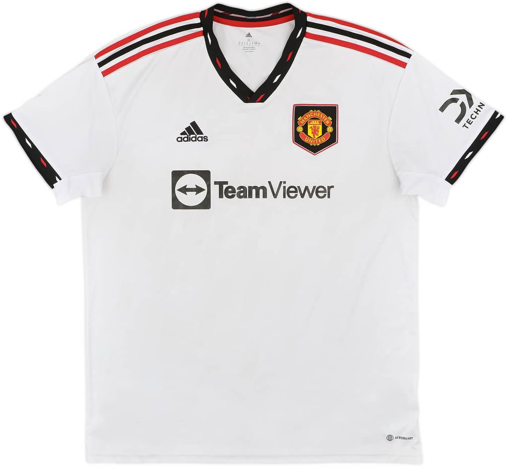 2022-23 Manchester United Away Shirt - 5/10 - (XL)