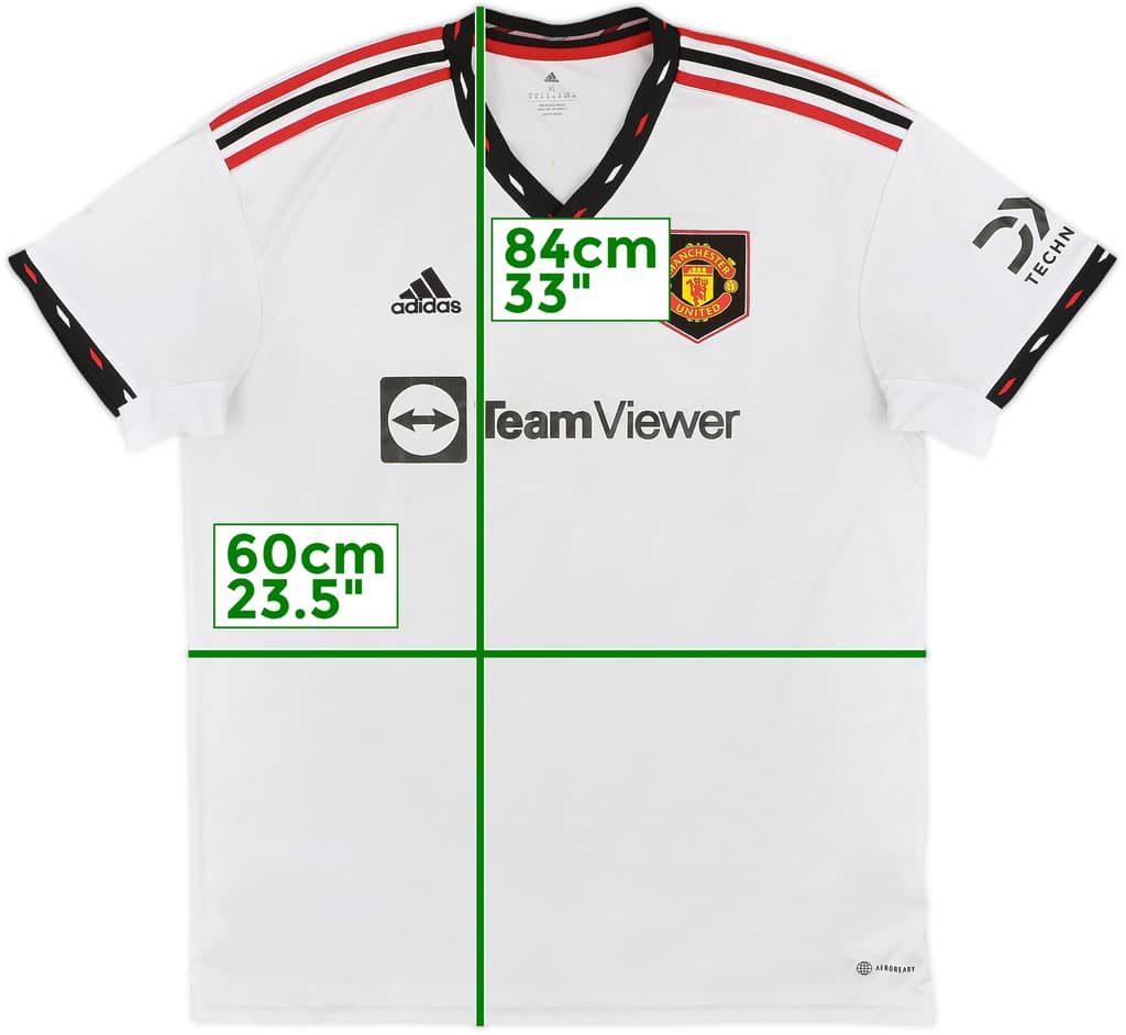 2022-23 Manchester United Away Shirt - 5/10 - (XL)