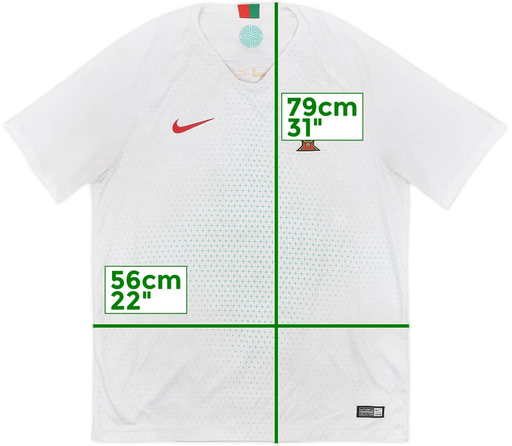 2018-19 Portugal Away Shirt - 5/10 - (L)