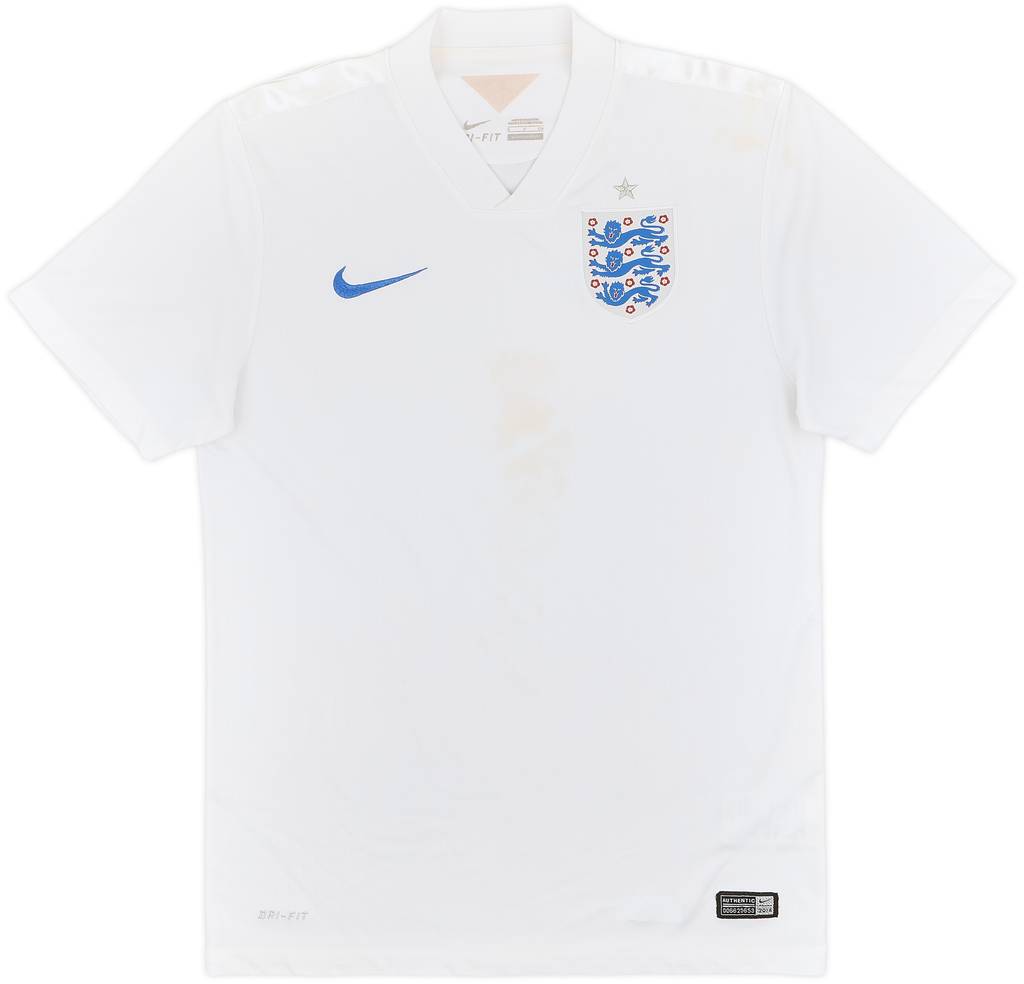 2014-15 England Home Shirt - 5/10 - (S)