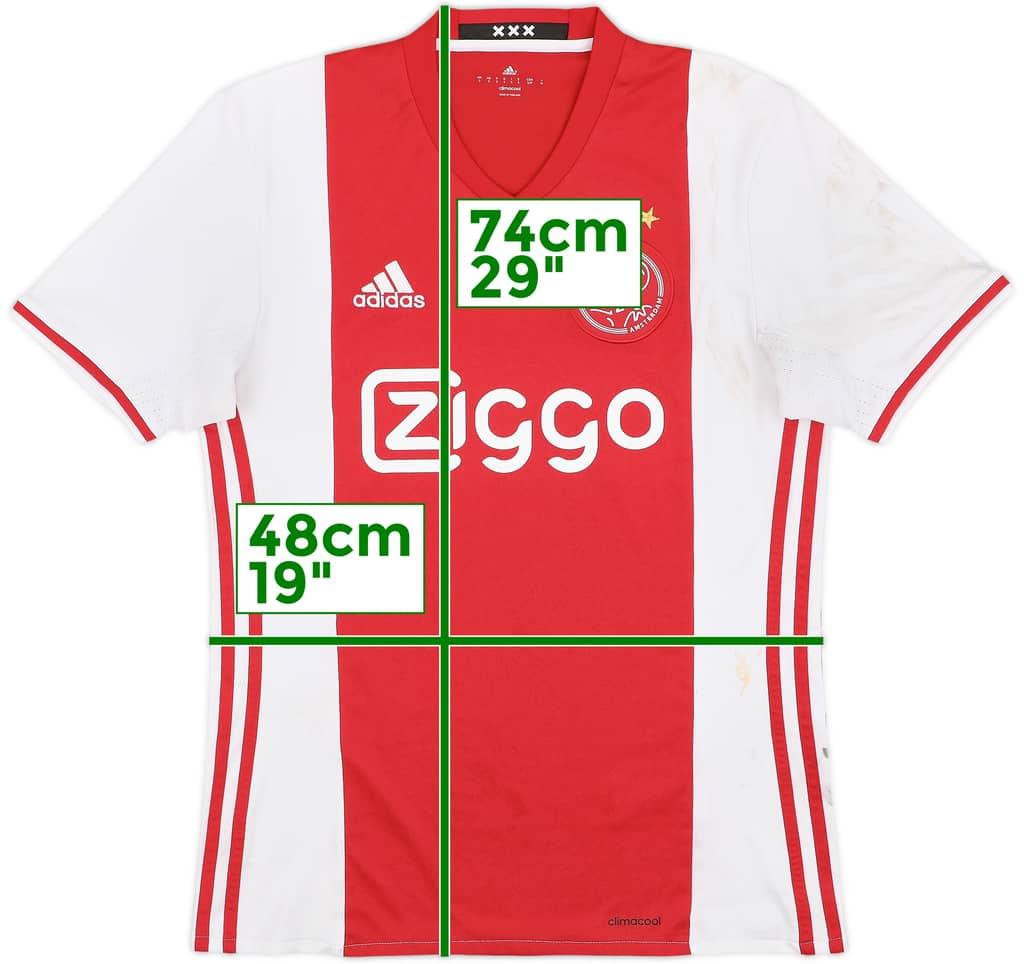 2016-17 Ajax Home Shirt - 4/10 - (S)