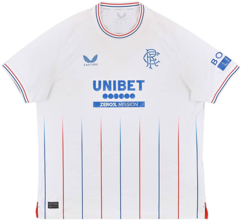 2023-24 Rangers Away Shirt - 6/10 - (XXL)