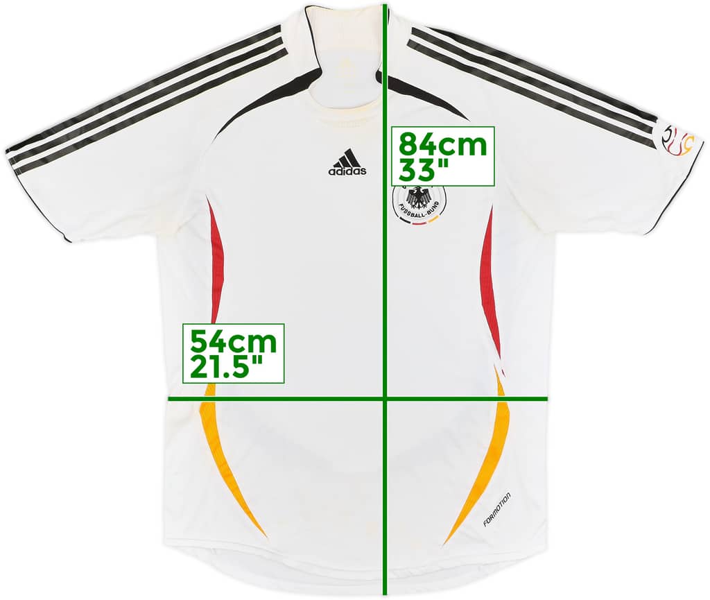 2005-07 Germany Home Shirt - 5/10 - (XL)