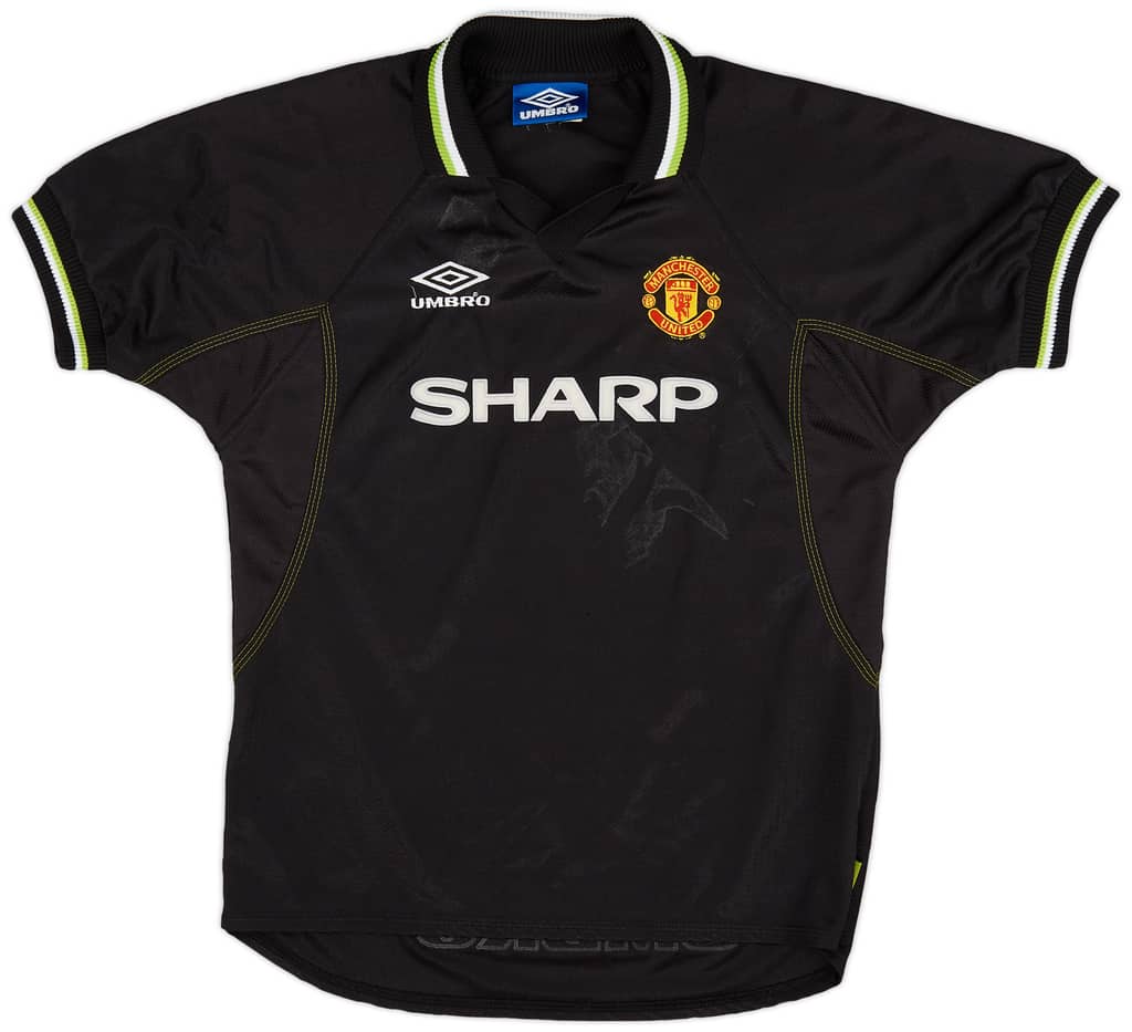 1998-99 Manchester United Third Shirt - 6/10 - (L.Boys)
