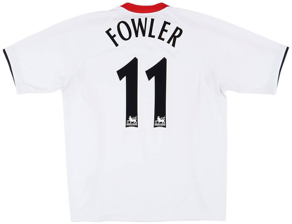 2005-06 Liverpool Away Shirt Fowler #11 - 7/10 - (L)