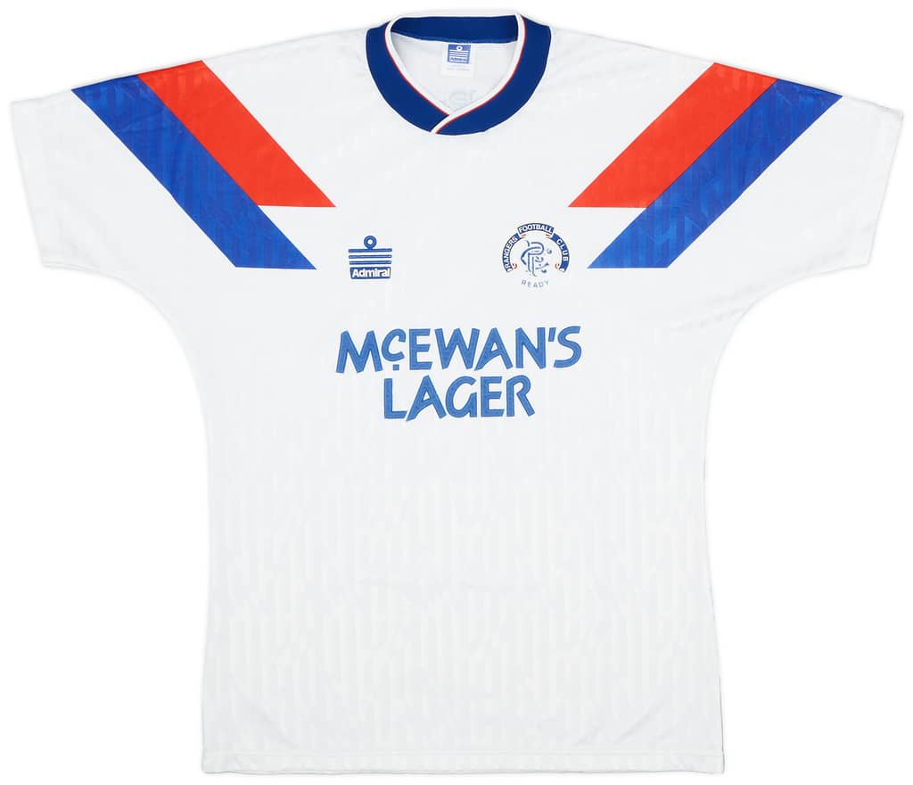 1990-92 Rangers Away Shirt - 8/10 - (M)
