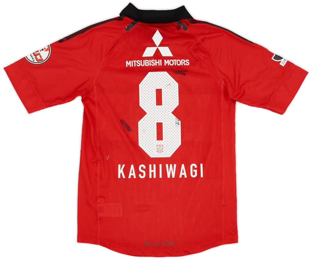 2012 Urawa Red Diamonds Home Shirt Kashiwagi #8 - 4/10 - (S)