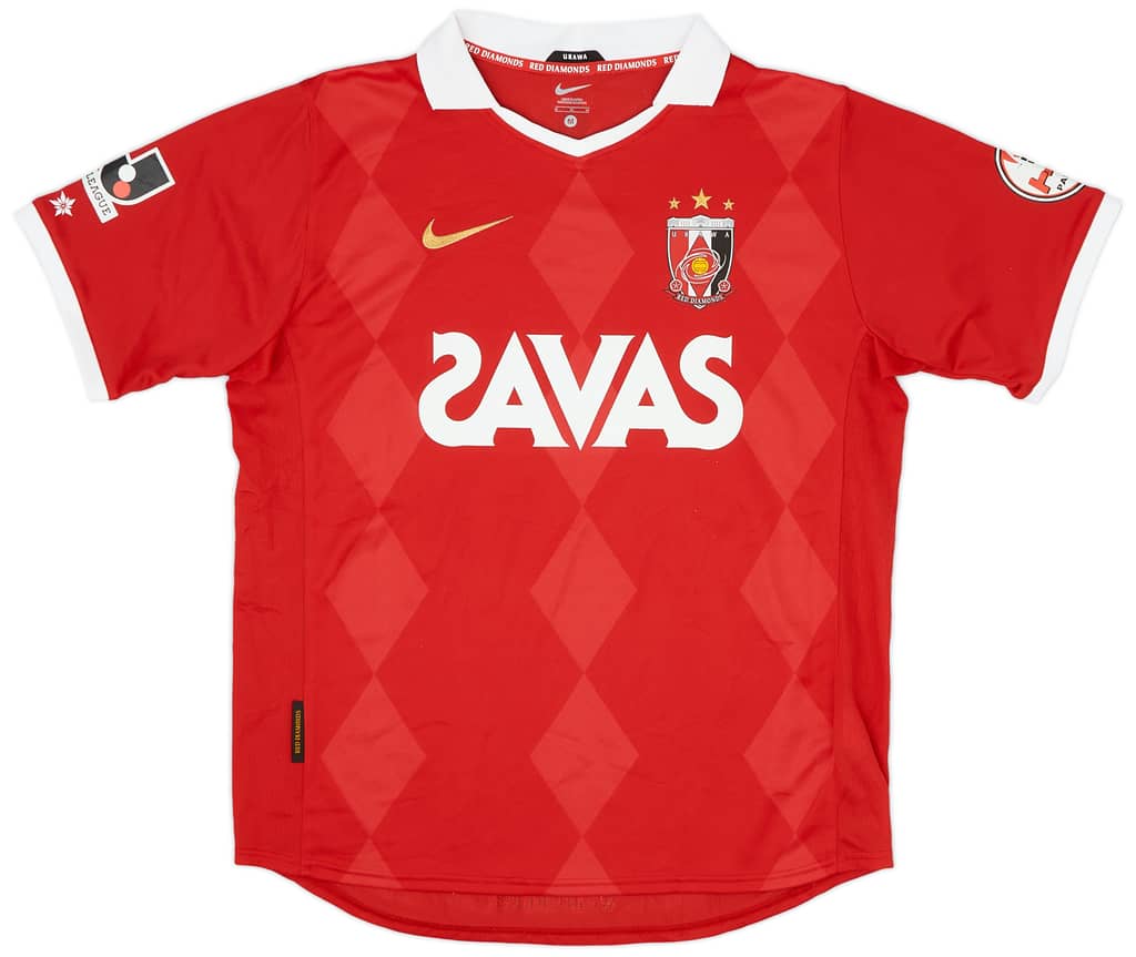 2010 Urawa Red Diamonds Home Shirt - 7/10 - (M)