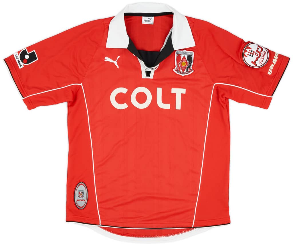 2003 Urawa Red Diamonds Home Shirt - 6/10 - (M)