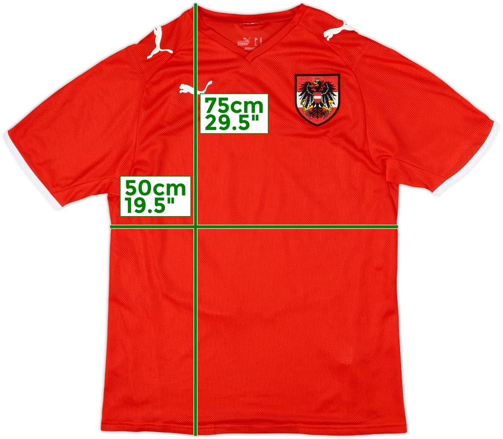 2008-09 Austria Home Shirt - 9/10 - (M)