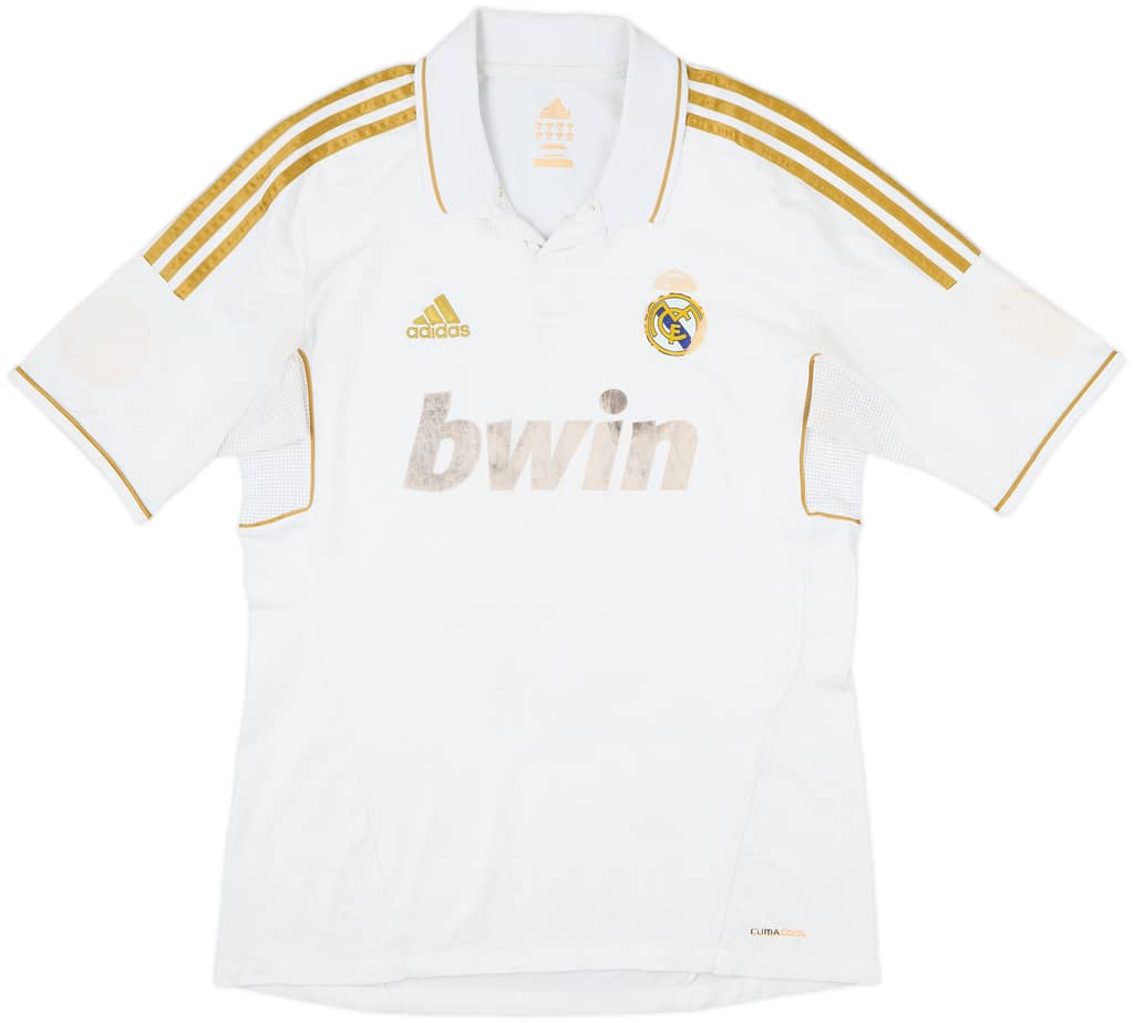 2011-12 Real Madrid Home Shirt - 4/10 - (M)