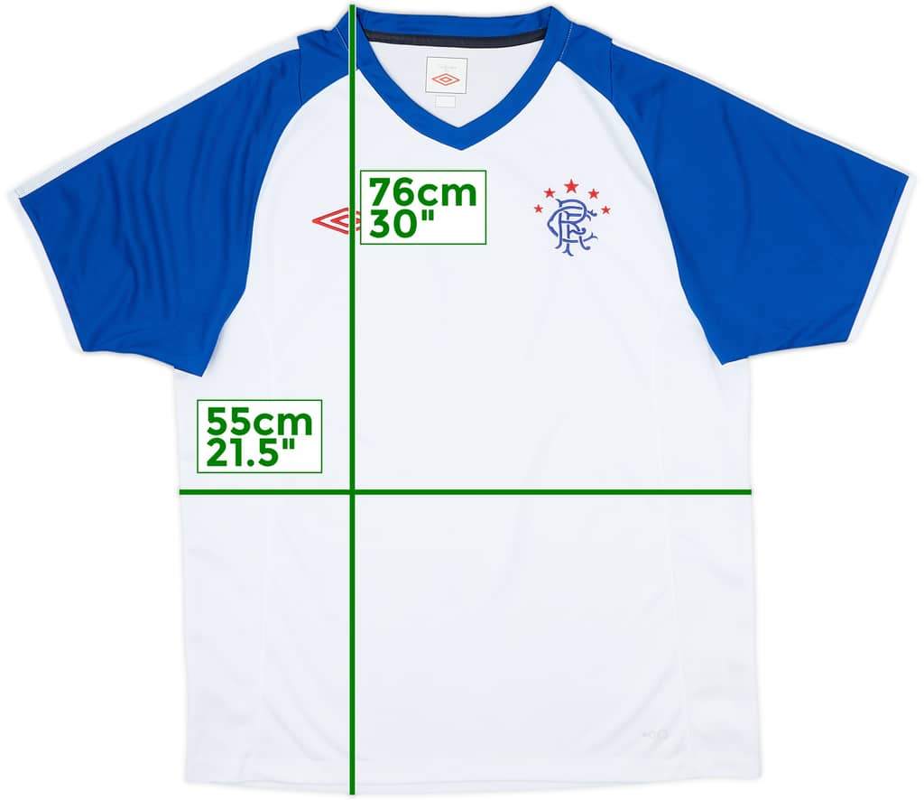 2010-11 Rangers Umbro Training Shirt - 9/10 - (L)