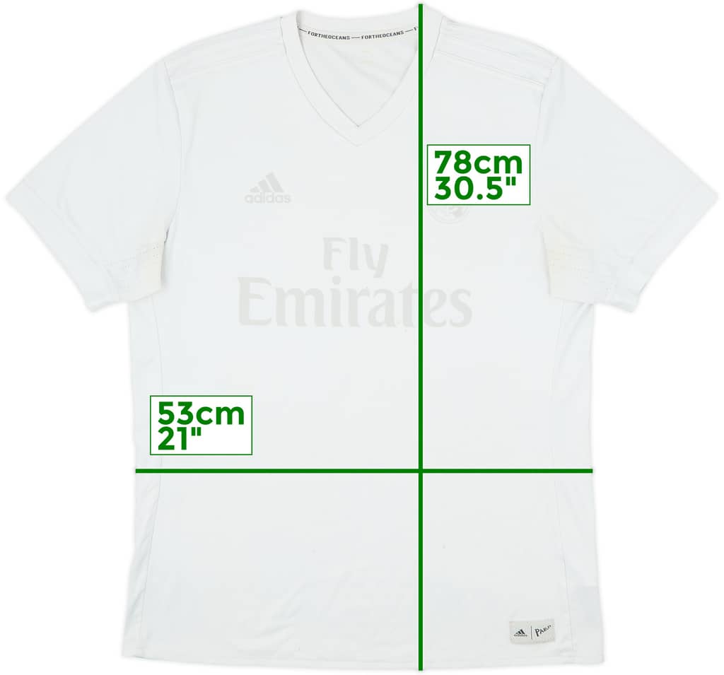 2016-17 Real Madrid Special Edition 'Parley' Home Shirt - 7/10 - (L)