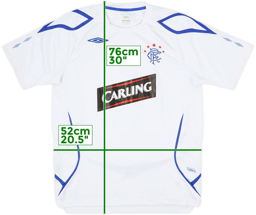 2007-08 Rangers Umbro Training Shirt - 8/10 - (L)