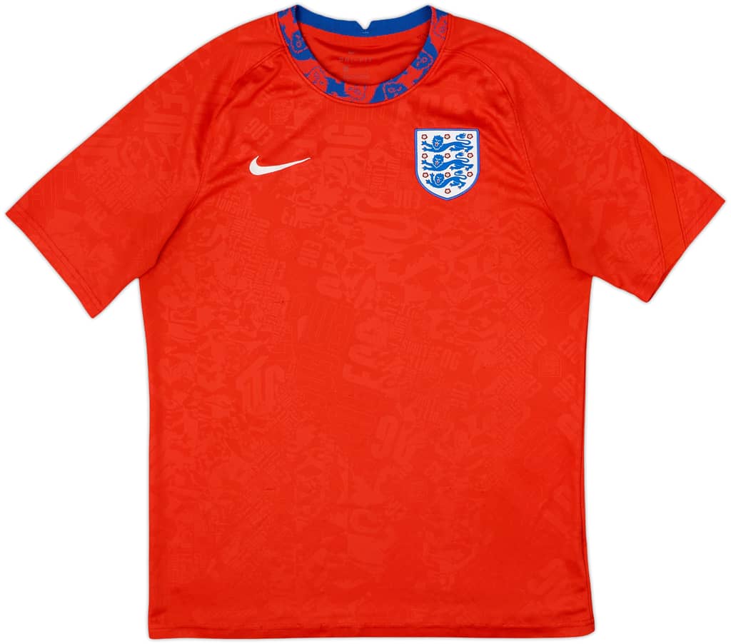 2020-21 England Nike Training Shirt - 7/10 - (L)