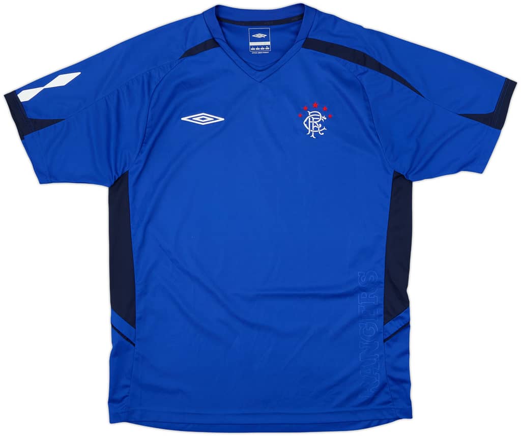 2008-09 Rangers Umbro Training Shirt - 9/10 - (L)