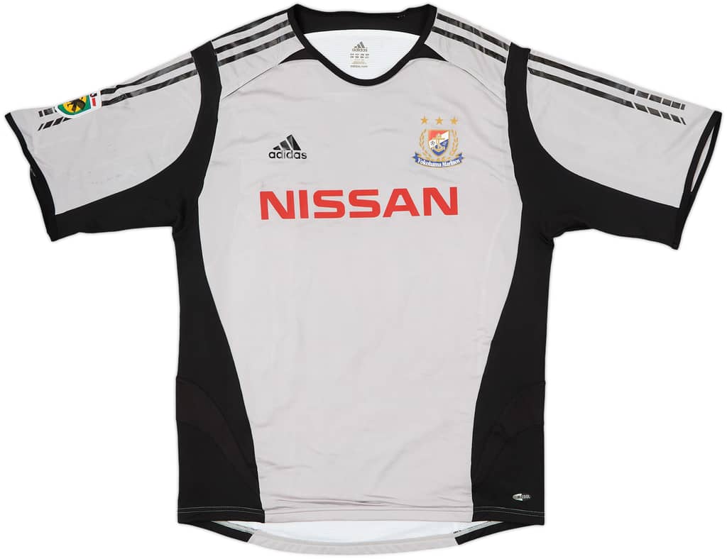Camiseta de visitante versión jugador del Yokohama Marinos 2005-06 - 9/10 - (XL)