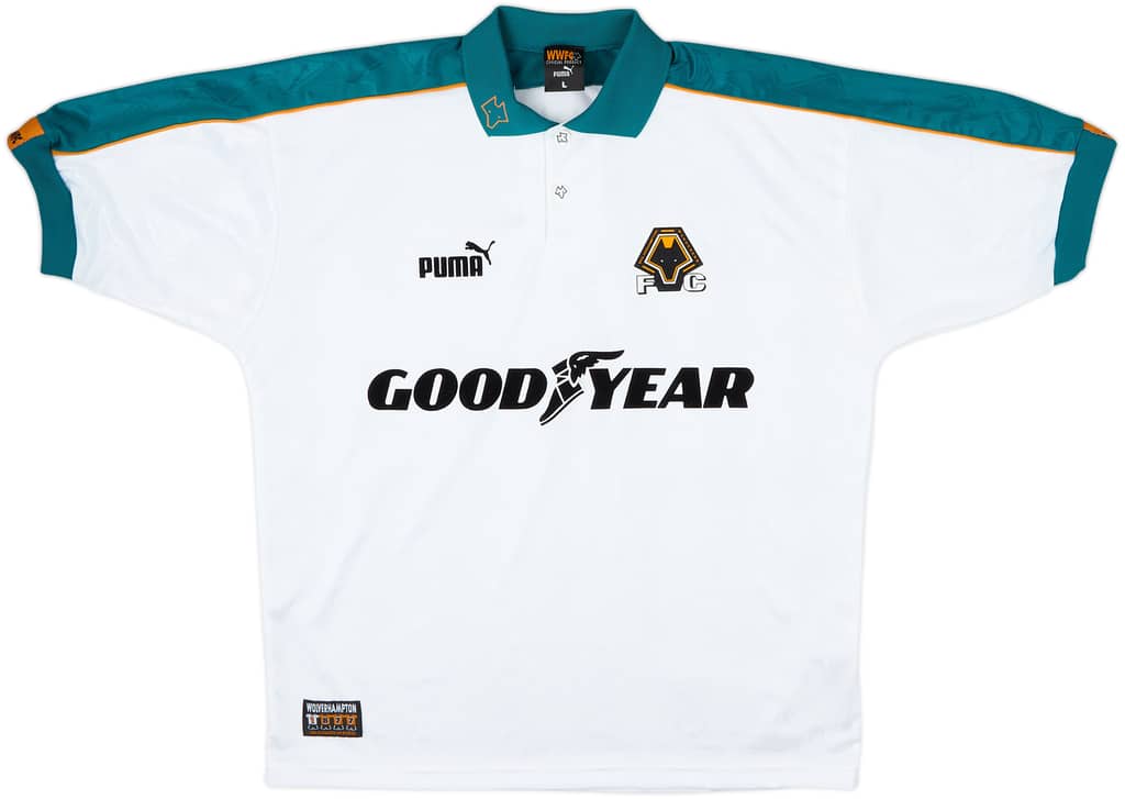 1997-99 Wolves Away Shirt - 10/10 - (L)