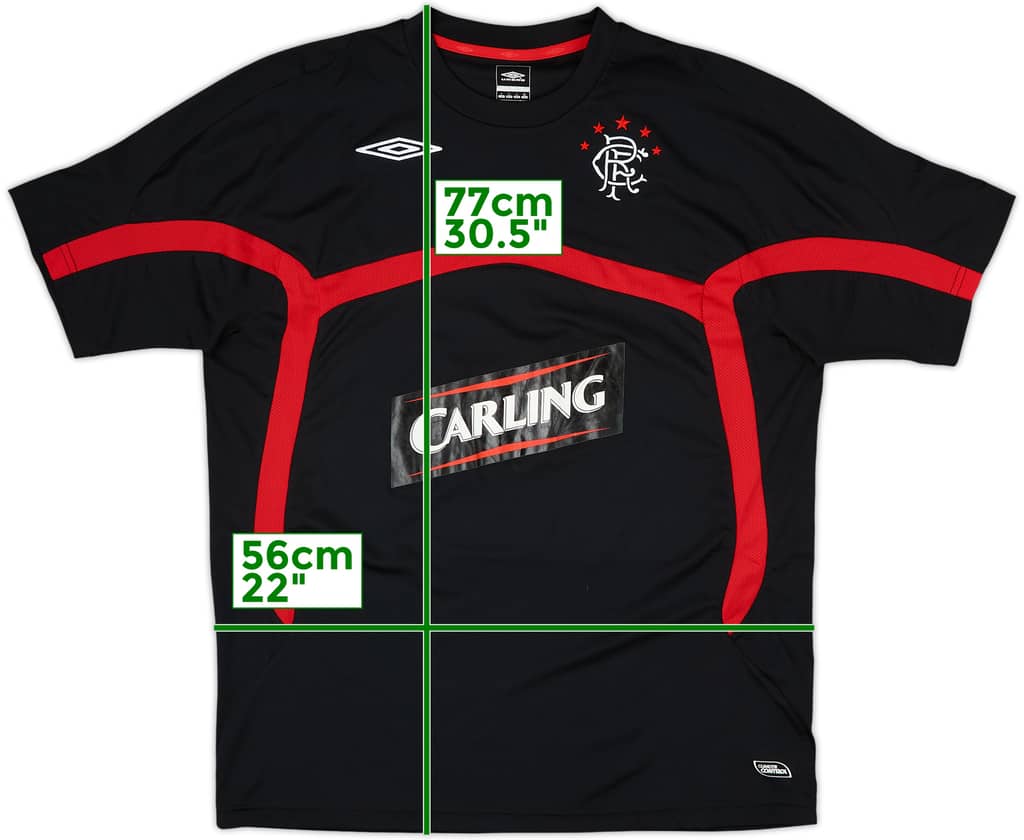 2009-10 Rangers Umbro Training Shirt - 8/10 - (L)