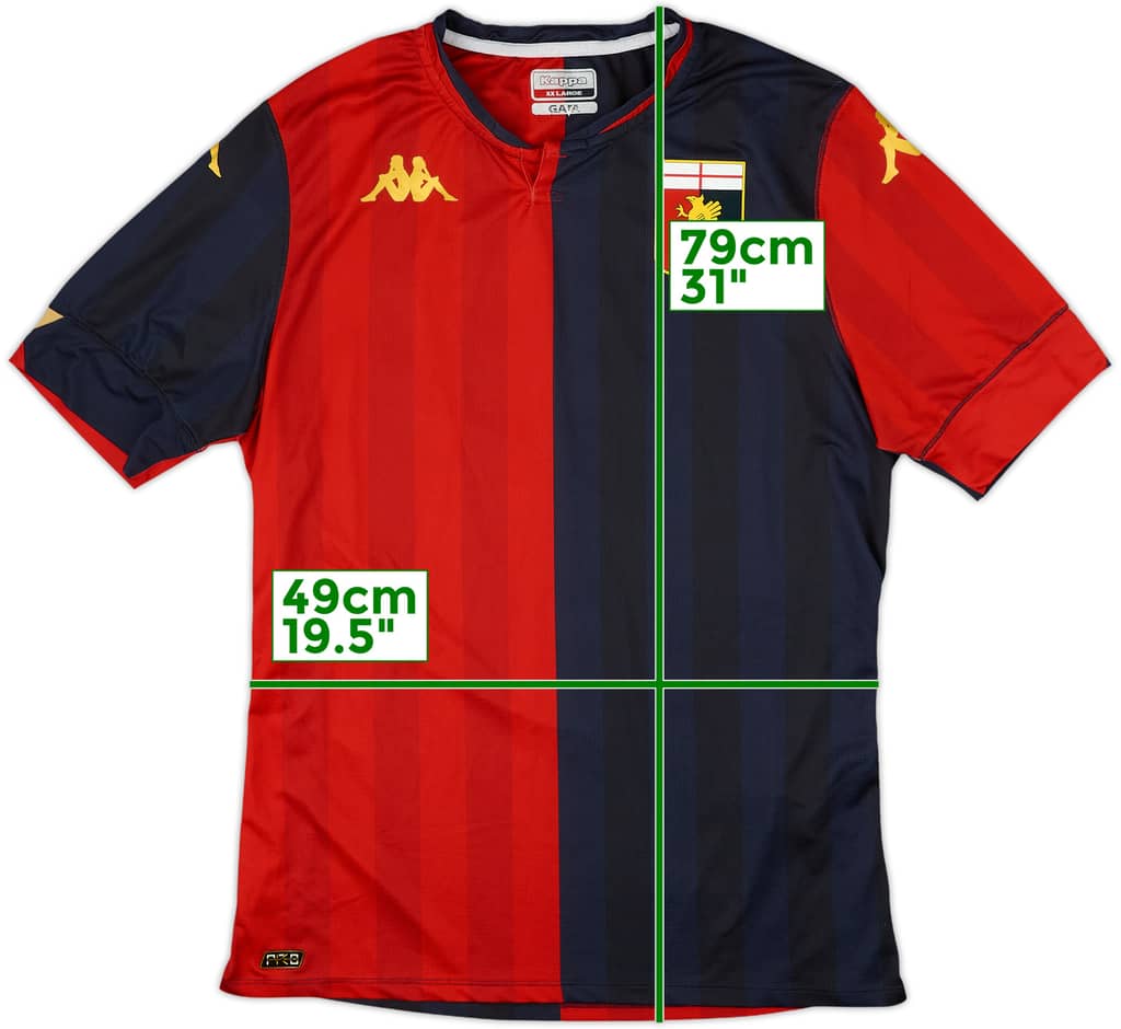 Camiseta de local del Genoa 2020-21 - 9/10 - (XXL)