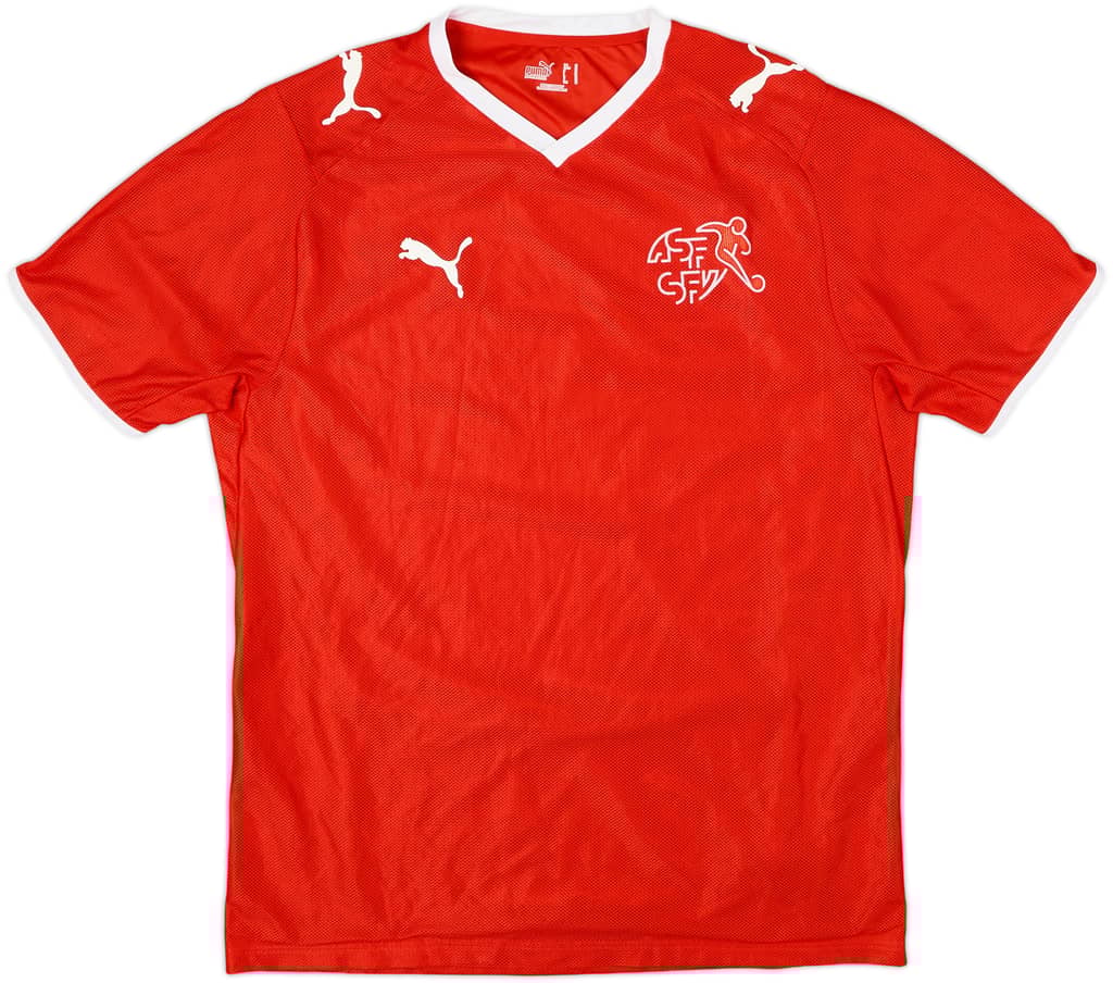 2008-10 Switzerland Home Shirt - 9/10 - (M)