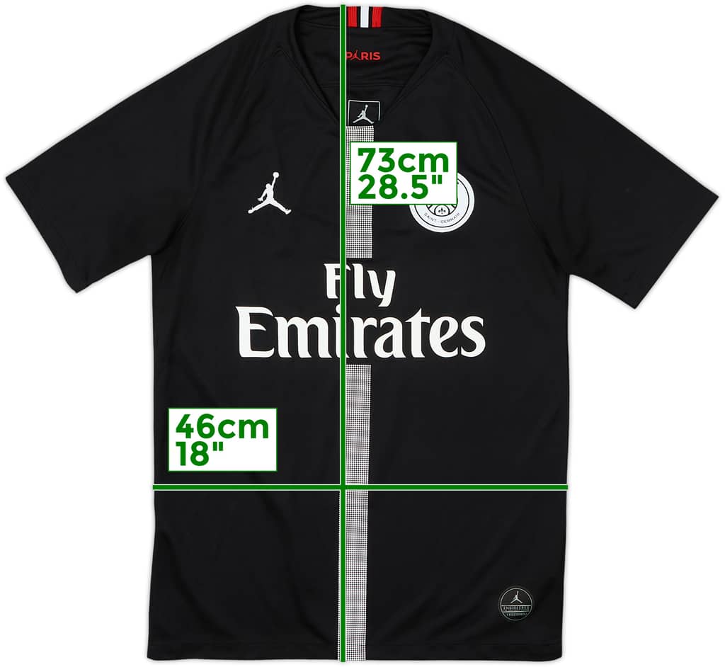 2018-19 Paris Saint-Germain Tercera/Local Camiseta - 10/10 - (S)