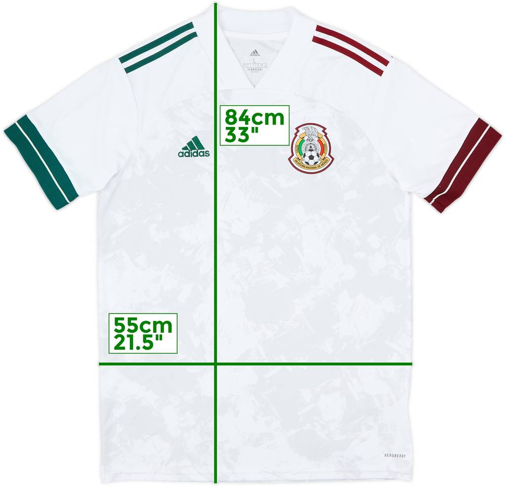 Camiseta de visitante de México 2020-21 - 9/10 - (L)