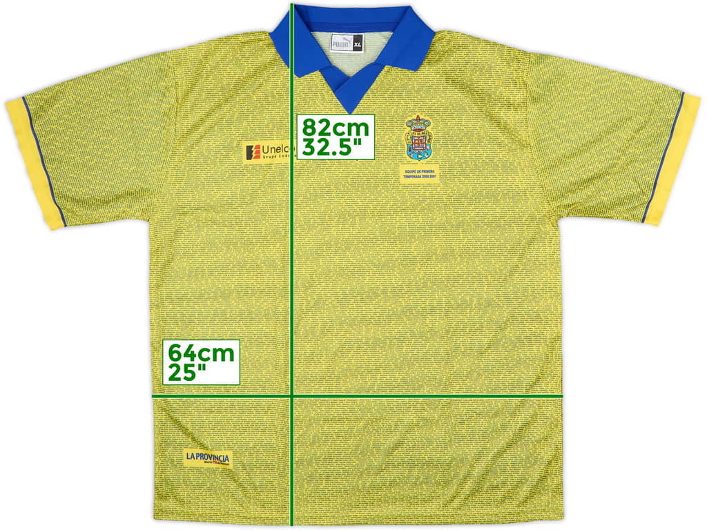 2000-01 Las Palmas Third Shirt - 9/10 - (XL)