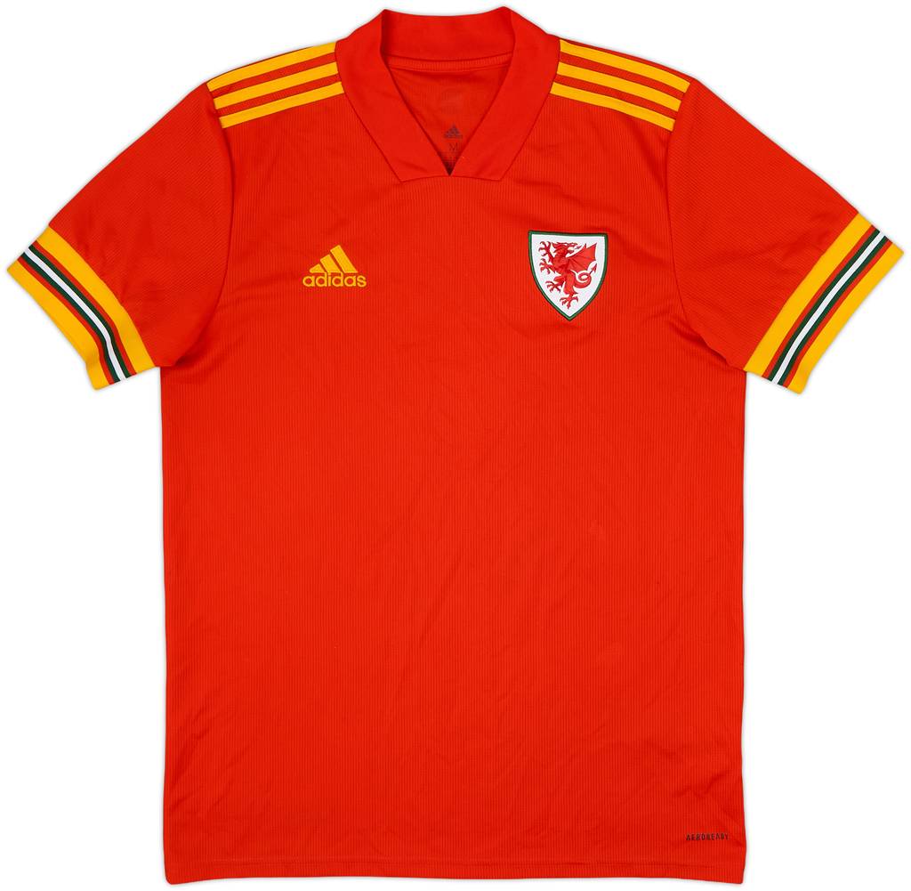 2020-21 Wales Home Shirt - 9/10 - (M)